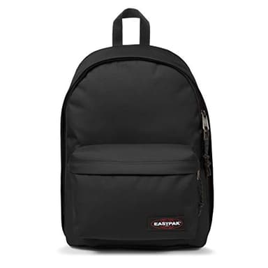 EASTPAK Out Of Office – 31L Backpack with Dual Compartments, 16” Laptop Sleeve, Security Pocket, Bottle Holder & Air Mesh Straps, Black