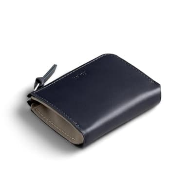 Bellroy L-Pocket (minimalist zip wallet with storage for cards, coins and keys) - Navy