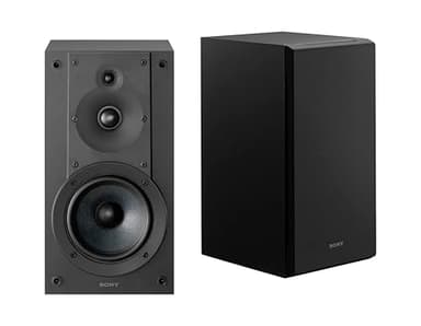 Sony CS Speakers, SS-CS5M2 3-Way 3-Driver Hi-res Bookshelf Speakers (Pair), 2025 Model,Black