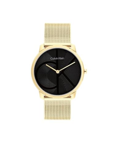 Calvin Klein Women's CK Iconic - 35mm 2H Quartz Watch - Stainless Steel Mesh Bracelet - Water Resistance 30 Meters – Premium Fashion Timepiece for Everyday Style - Gift for Her