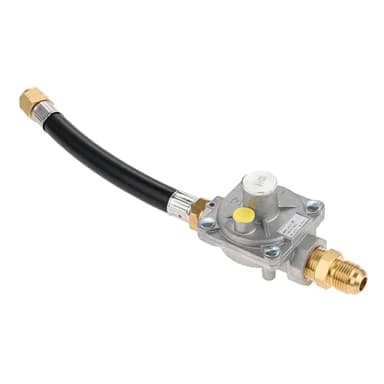 ETERMETA Natural Gas Conversion Kit Regulator Compatible with Kitchen Aid 710-0003 Gas Grill with Hose 1/2" Male Flare Fitting Replace 3030 CNG 4.0" & LP 10"