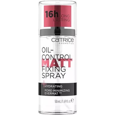 Catrice | Oil Control Matt Fixing Spray | Minimizes Visibility of Pores | Sets Makeup for 18 hours | Mattifying | Vegan & Cruelty Free