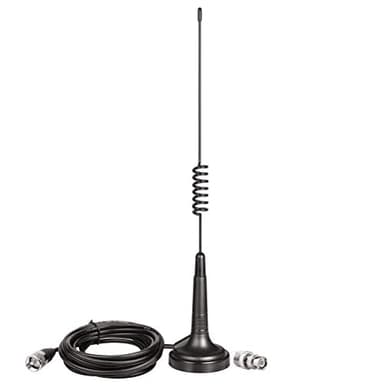 Bingfu 27MHz CB Radio Antenna PL259 & BNC Male Magnetic Base Compatible with Cobra Midland Uniden Maxon President Vehicle Car Truck Mobile Handheld CB Radio