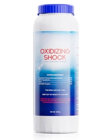 POOLHOUR 32 Oz Chlorine-Free Oxidizing Shock for Hot Tub, Oxidizer for Spas and Swimming Pools, Hot Tub Shock, 1 Pack
