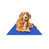 Hugs Pet Products Chillz Dog Cooling Mat, Medium - Pressure Activated Cooling Mat for Dogs and Cats - Stays Cool for 1 Hour - 19.5 x 15.7 Inches