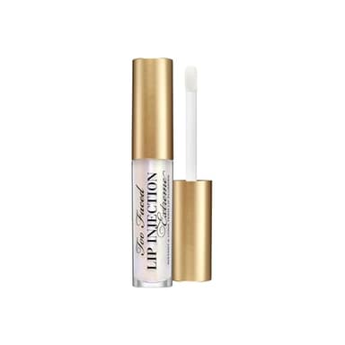 Too Faced Lip Injection Extreme Lip Plumper Gloss | Hydrating, Glossy, & Helps Volume Appear Fuller Over Time, Travel Size, 0.10 Fl Oz, Original
