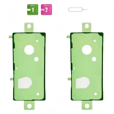 2 PCS Back Battery Door Cover Adhesive Glue Double Sided Tape Replacement for Samsung Galaxy Note 20 Ultra N986