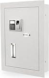 Viking Security Safe VS-52BLXW Heavy Duty Hidden in Wall Safe Biometric Safe Fingerprint Safe