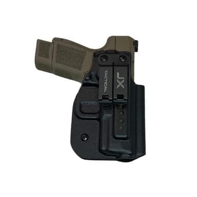 JX Tactical - Original Fat Guy Holster - IWB - Right Hand Draw - Compatible with CANIK Mete MC9 w/Monoblock - Optic Ready - Black - Made in U.S.A