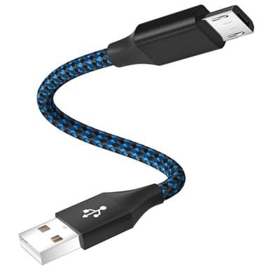 SCOVEE USB Power Cable for Fire Stick,Replacement Charger for Roku Streaming Stick,Express 4K,Premier,Micro USB Charging Cord for Chromecast,Short Cord Power up TV