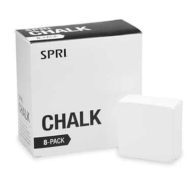 SPRI Chalk Block, 2oz. (4 Pack) for Gymnastics, Rock Climbing, Bouldering, Weight-Lifting,