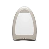EyeVac Home Touchless Vacuum, Dual High Efficiency Filtration, Corded, Bagless, Automatic Sensors, 1000 Watt (Taupe w/White Canister)