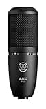 AKG P120 Studio Condenser Microphone, Black, XLR