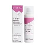 Kindra V Serum - Sensitive Skin Vaginal Vulva Moisturizer Cream Supports Dryness, Burning, Discomfort, Itching - FSA HSA Eligible - Hormone Free - Up to 60 Applications