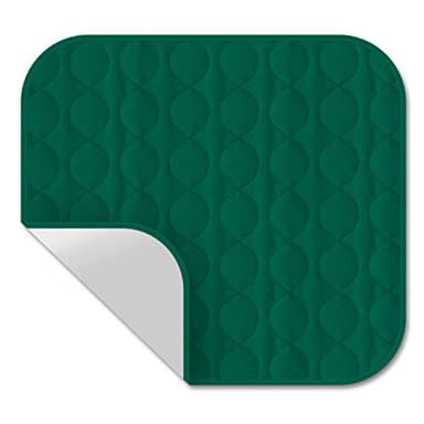 RMS Washable & Reusable Incontinence Chair Pad, Seat Protector, Bed Pad (Green)