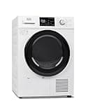BLACK+DECKER 4.4 Cu. Ft. Electric Dryer with Heat Pump, 22 lb. Capacity , 240V Electric Clothes Dryer with 16 Cycles, Without Outside Exhaust, BDFH44M, White