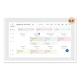 DASFIWO 15.6 Inch Digital Calendar Planner & Smart Chore Chart, Full HD Interactive Touchscreen Display for Family Schedules - Include Desk Stand and Wall Mountable