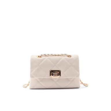 Aldo Women's Simkee Crossbody Bag, White Combo