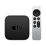 2021 Apple TV 4K 64GB - Black (2nd Generation) (Renewed)