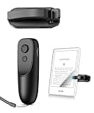 Fuloview Remote Control Page Turner for Kindle Paperwhite Kobo eReaders, Page Turner Clicker with Wireless Remote Compatible with iPad, Tablets, Cellphones