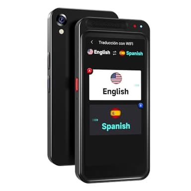 Language Translator Device No WiFi Needed, Tradutor de Idiomas, Upgrade AI Translator Support ChatGPT, Real Time Voice Translation with 150+ Languages, Offline/Photo Translation for Business, Learning