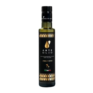 ArteOlio Prezioso Olive Oil: 100% Extra virgin cold pressed olive oil directly from Italy made in Single Estate Unordinary Rich Taste (250mL Bottle)