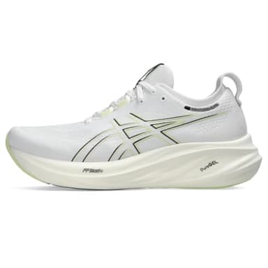 ASICS Men's Gel-Nimbus 26 Running Shoes, 13, White/Birch