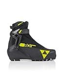 Fischer Unisex Adults RC3 Skate Performance Insulated Breathable Adjustable Winter Cross-Country Nordic Ski Boots for Skiers, Black/Yellow, 44