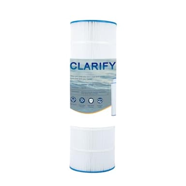 CLARIFY CL150 Pool Filter Cartridge Replaces CC150,CCRP150,Ultral-C4,PP-C4,PP-C4-M,C-9415,R173216,59054300,Filbur FC-0687,160317,160355,160352，L x OD: 31 1/8" x10 1/16",150 sq. ft.(1 Pack)