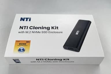 NTI Cloning Kit | NEW Version 6 Software | Special Edition for M.2 NVMe SSD | Best for SSD Upgrades | Enclosure Case and Cable Included for M.2 NVMe SSD | Software Download