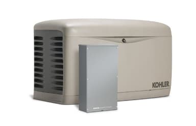 Kohler 20RESCL-200SELS 20, 000W Air-Cooled Standby Generator with 200 Amp Whole-House, Service Entrance Rated, Load Shedding Automatic Transfer Switch