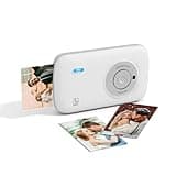 HPRT CP2100 Portable Photo Printer for iPhone & Android, 2 * 3 Instant Color Mini Printer, Bluetooth 5.0, Type-C Charging, Dye-Sublimation Tech, Initial 10 Sheets Included (Grey)
