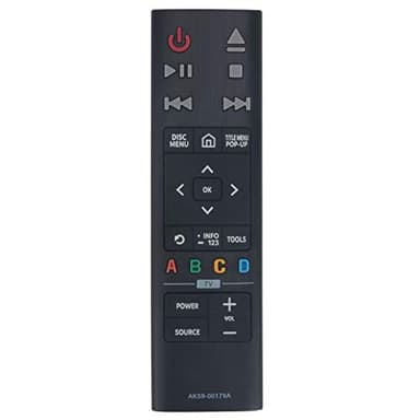 AK59-00179A Replacement Remote Control Applicable for Samsung 4K Ultra HD Blu-ray Player UBD-K8500 UBD-K8500/ZA UBDK8500