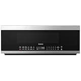 Galanz GLOMJK12S2SWN10 Low Profile Over The Range Microwave Hood Combination Steam & Sensor Cooking, 11 Power Levels, 1.2 Cu Ft, Stainless Steel
