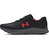 Under Armour Men's Charged Bandit Trail 3 Storm Proof, (003) Black/Black/Racer Red, 10.5, US