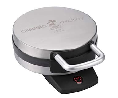 Disney DCM-1 Classic Mickey Waffle Maker, Brushed Stainless Steel