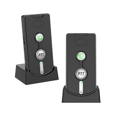 Intercoms Wireless for Home, Room to Room Intercom System with Charging Base, Push to Talk, Long Range, Clear Loud Sound, Two Way Intercom for Home Office