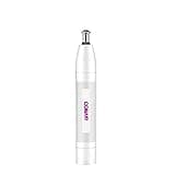 Conair Ear and Nose Hair Trimmer for Women, Cordless Battery-Powered, Patent 360 Bevel Blade for No Pull, No Snag Trimming Experience, True Glow by Conair