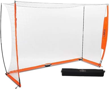 Bownet Portable Soccer Goal (2m x 7m) Foldable Soccer Net and Frame with Carry Bag for Indoor or Outdoor, Kids or Adults - Collapsible Soccer Goals for Backyard