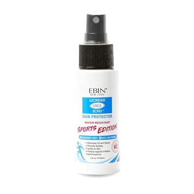 EBIN NEW YORK Wonder Lace Bond Skin Protector Sports Edition 2 Fl Oz For Secure Hold and Active Use – Preps Scalp & Skin Protectant for Lace Wigs – With Rosemary Mint