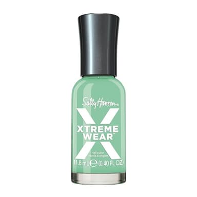 Sally Hansen Xtreme Wear Nail Polish | Streak-Free, Shiny Finish, Long-Lasting, Chip-Resistant, Opaque | Mermaid's Dream | Aqua Turquoise Nail Color