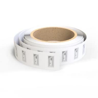 NFC Tags Sticker with Tag215 Chip NFC Stickers Adhesive Labels Transparent RFID Tags Rewritable 504 Bytes Memory Suitable for All NFC-Enabled Devices and Smartphones (30)