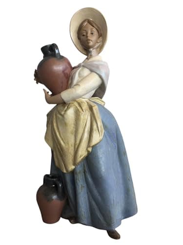 Lladro Retired 01012357 in Search of Water Gres Figurine