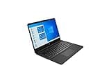 HP 14 Laptop, Intel Celeron N4020, 4 GB RAM, 64 GB Storage, 14-inch Micro-Edge HD Display, Windows 11 Home, Thin & Portable, 4K Graphics, One Year of Microsoft 365 (14-dq0020nr, Jet Black)