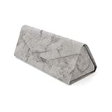 WoEluone Eyeglasses Case Triangle Foldable Glasses Holder Cute Stylish Compact Design Magnet Closure Pressure Proof Sunglasses Cases