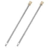 JOEJET Power Washer Extension Wand, 17 Inch Stainless Steel Pressure Washer Lance with 1/4 Inch Quick Connect, 2 Pack