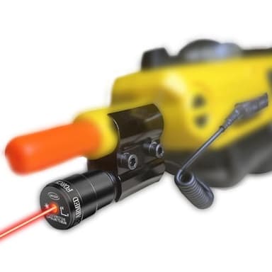 Laser Beam Sight for Bug Salt Gun 2.0, 2.5, 2.6, 3.0, 4.0 Rechargeable Laser Sight for Bug Fly Salt Gun Adjustable Laser Precise Aiming Accessory Cats Lasers
