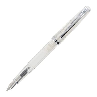 Noodler's Ink Piston Fill Flex Nib Clear Demonstrator Medium Point Fountain Pen - ND-17000