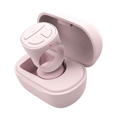 Vekesen Tiktok Scrolling Ring, Bluetooth Camera Remote Control, Scrolling Ring Remote for iPhone TikTok FB YouTube IG Android Phone, Fingertip Wireless Scroller Page Turner (Baby Pink)