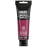 Liquitex BASICS Acrylic Paint, 118ml (4-oz) Tube, Quinacridone Magenta